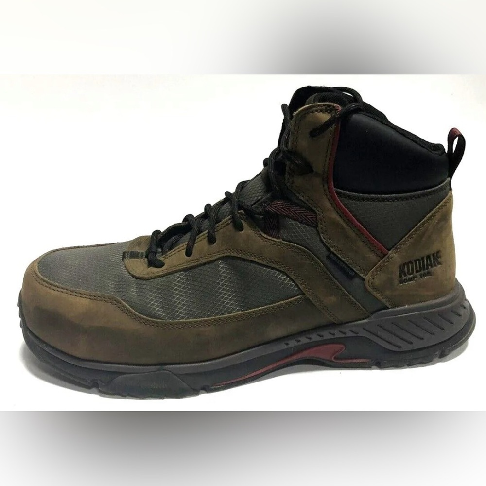 Kodiak Mens MKT1 Waterproof Boots Brown Size 10.5M